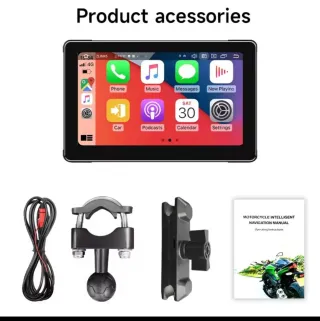 Pantalla Táctil Car Play Accesorios Moto