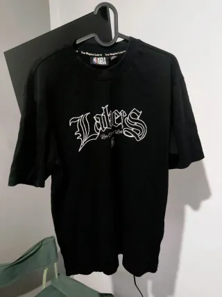 Camiseta NBA Los Angeles Lakers Negra