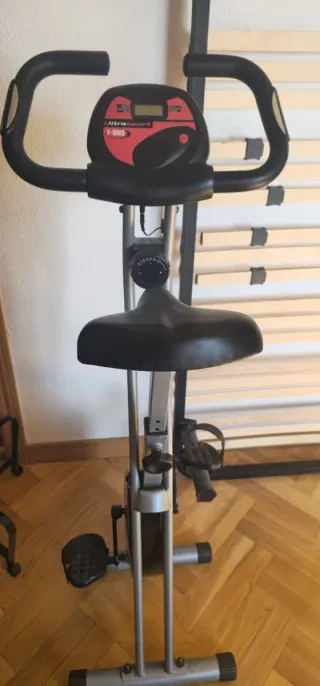 Cinta de correr + bicicleta estática 