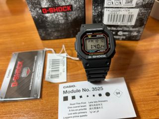Casio G-Shock DW-5600RL-1ER Reloj Digital Negro