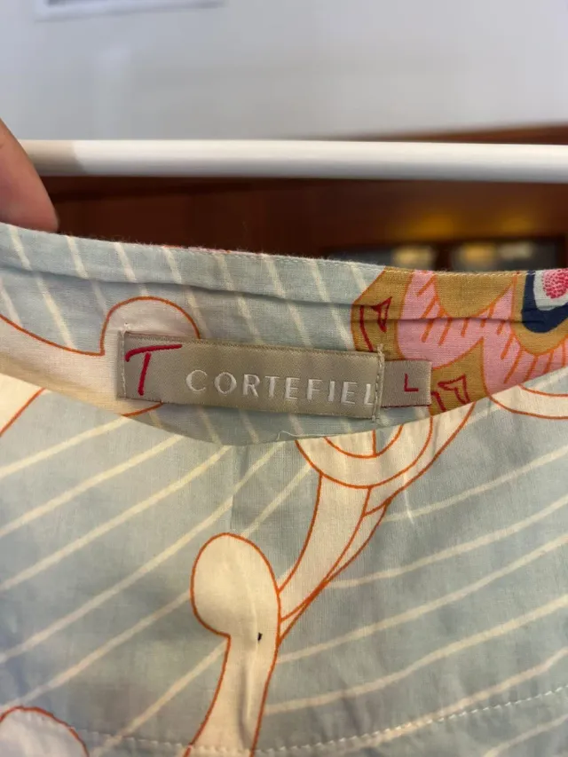 Vestido estampado mariposas