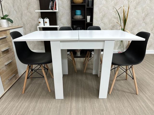 Mesa Comedor Extensible + 4 Sillas Nordicas