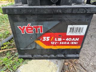 Batería Coche Yéti 35Ah 12V