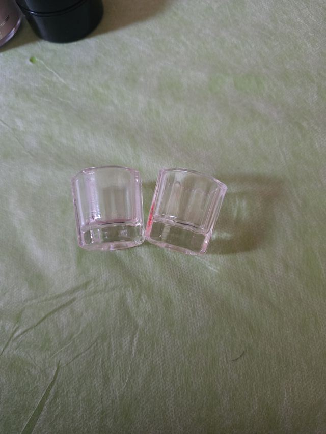 Pack polvos acrílicos Uñas y 2 vasos