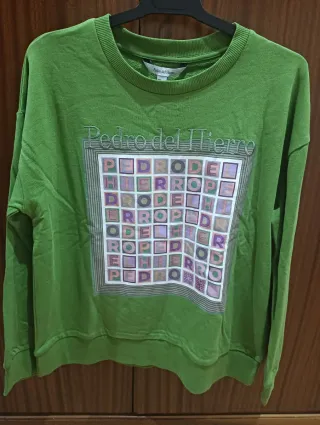 Sudadera Pedro del Hierro Mujer Verde