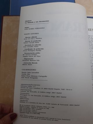 Franco. La historia y sus documentos.