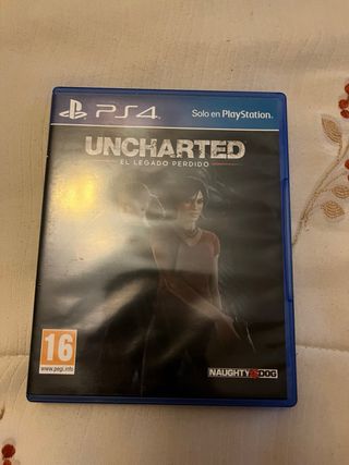 UNCHARTED El Legado Perdido PS4