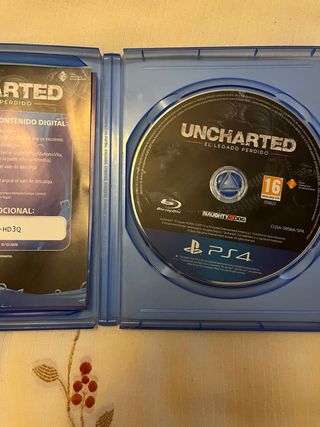 UNCHARTED El Legado Perdido PS4