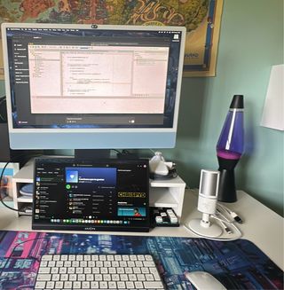 iMac 24 M1 16GB RAM 2021 Azul/Plata