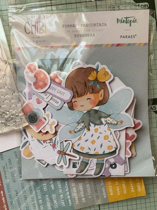 Lote sello y diecuts