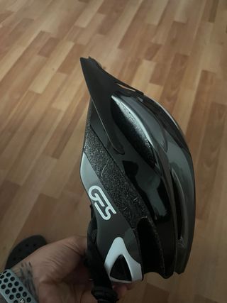 Casco GES Bicicleta Montaña Negro
