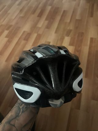 Casco GES Bicicleta Montaña Negro