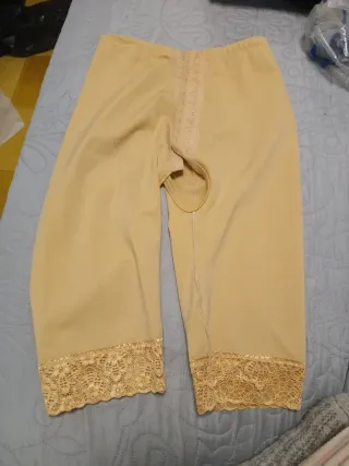 Faja pantalón moldeadora beige