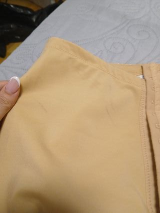 Faja pantalón moldeadora beige