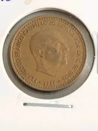 1 Peseta 1966 Estrella 70