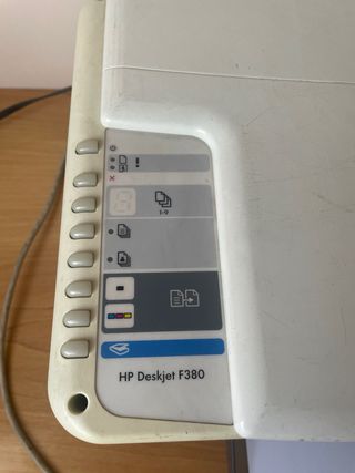 Impresora HP Deskjet F380 Blanca