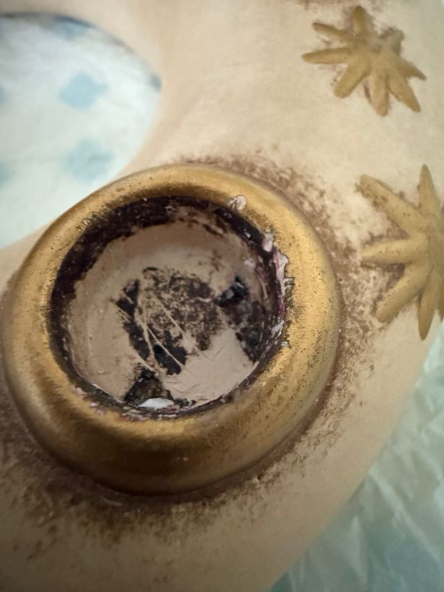 Portacandele Thun angioletto champagne