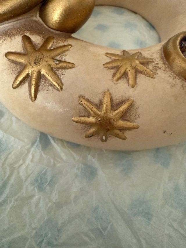 Portacandele Thun angioletto champagne