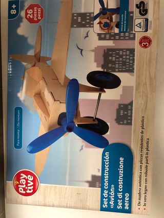 Set de construcción avión Playtive