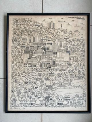 Dibujo Buffalo, NY Julie K. Lewitzky 1984