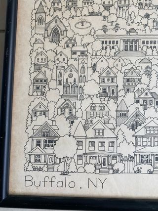 Dibujo Buffalo, NY Julie K. Lewitzky 1984