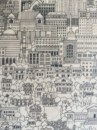 Dibujo Buffalo, NY Julie K. Lewitzky 1984