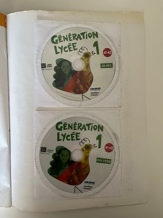 GENERATION LYCEE A1/A2 ELEVE+CD+DVD
