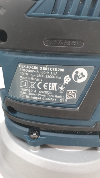 Lijadora Excéntrica Bosch GEX 40-150