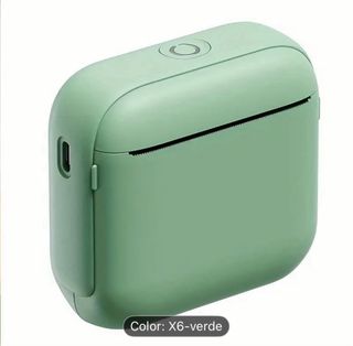 Mini Impresora Térmica Portátil Bluetooth Verde