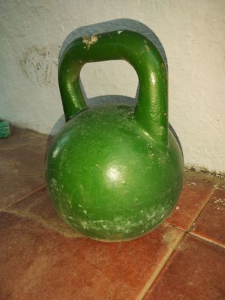Pesa Rusa 24 kg Verde