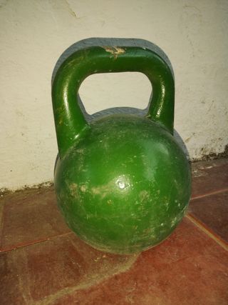Pesa Rusa 24 kg Verde