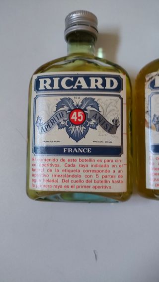 Botellas de Ricard