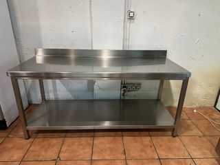 Mesa de trabajo acero inoxidable