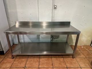 Mesa de trabajo acero inoxidable