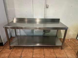 Mesa de trabajo acero inoxidable
