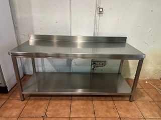 Mesa de trabajo acero inoxidable
