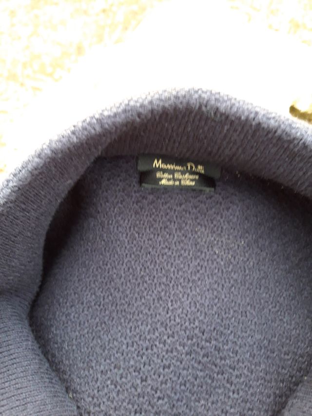 Jersey Massimo Dutti Azul Marino Cremallera
