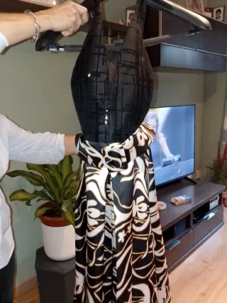 Vestido de fiesta con pedrería