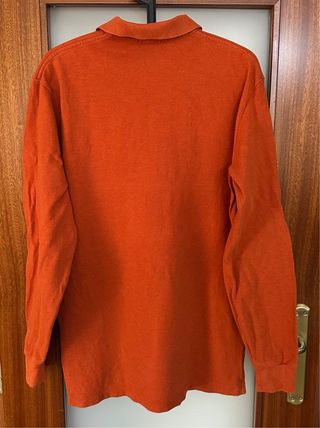 Polo Ralph Lauren Manga Larga Naranja