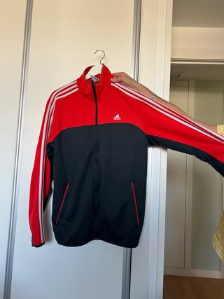 Chándal Adidas Rojo y Negro