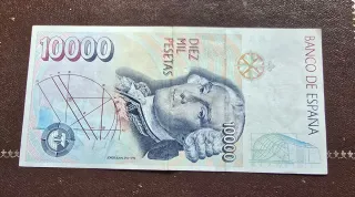10.000 pesetas 1992 Banco de España