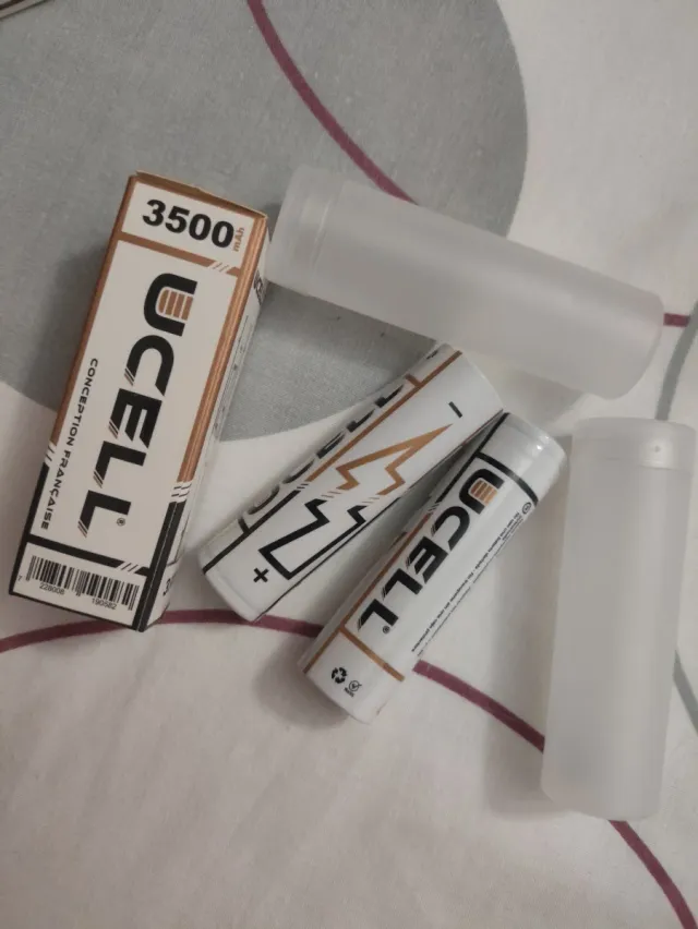 Baterías 18650 Ucell 3500mAh (2 unidades)