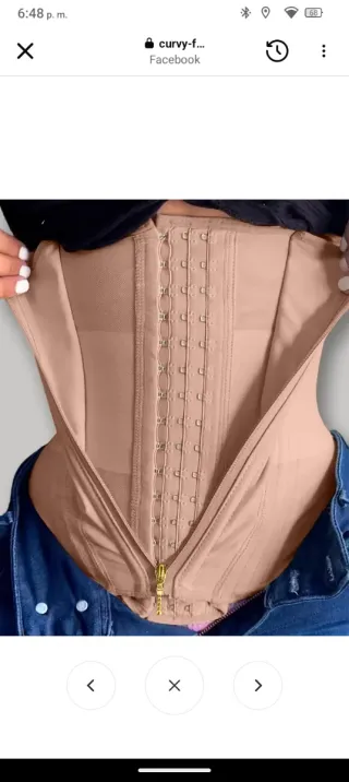 Faja Cinturilla Reloj Arena Doble Compresión