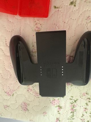 Valigetta Nintendo Switch blu chiaro/rosso+custodia