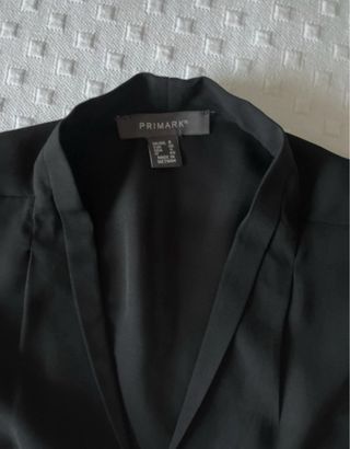 Blusa sin mangas negra Primark