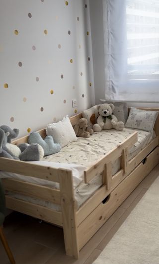 Cama infantil IKEA LUFE aesthetic 