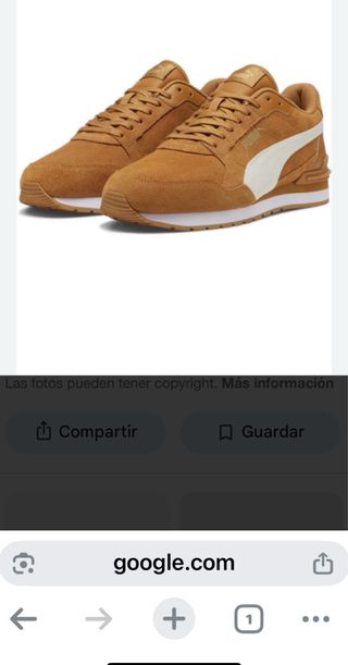 Zapatillas Puma Marrones Talla 42