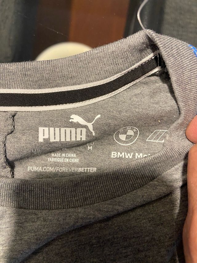 T-shirt Puma BMW Motorsport Grigia Nuova