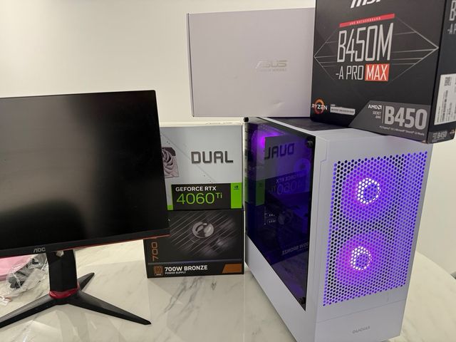 PC Gaming RTX 4060 Ti + Monitor AOC
