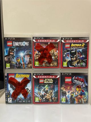 Pack 4 Juegos Lego PS3